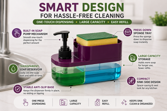 EASY SOAP CLEANING KIT WITH SPONGE