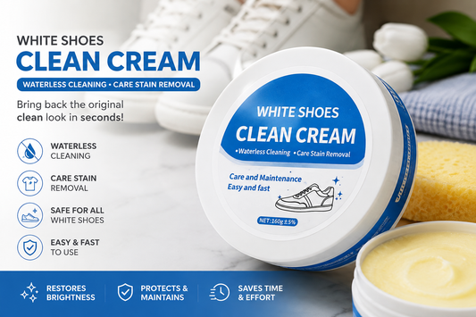 Multipurpose Whitening Cleaning Cream with Sponge