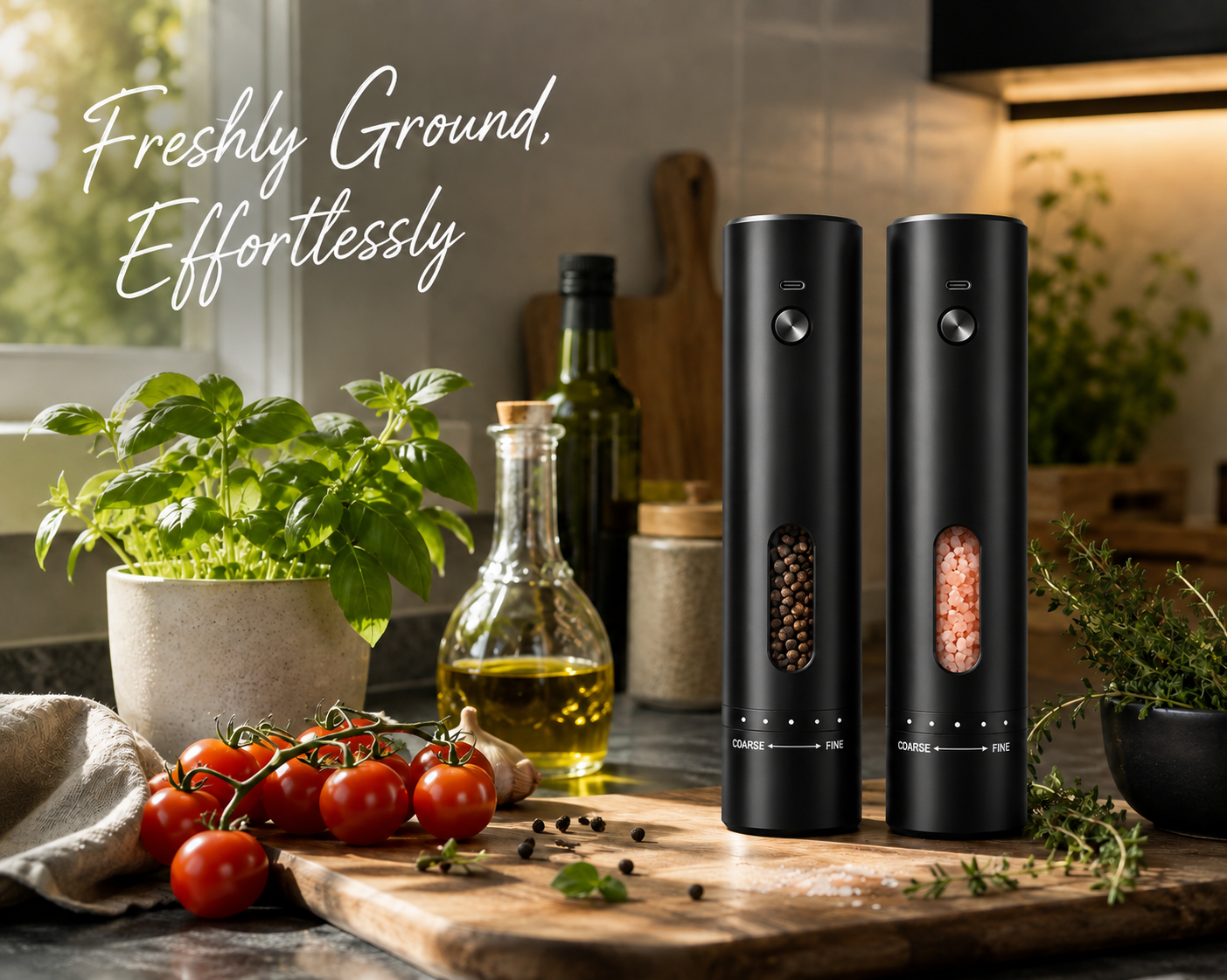 ELECTRIC SALT AND PEPPER GRINDER